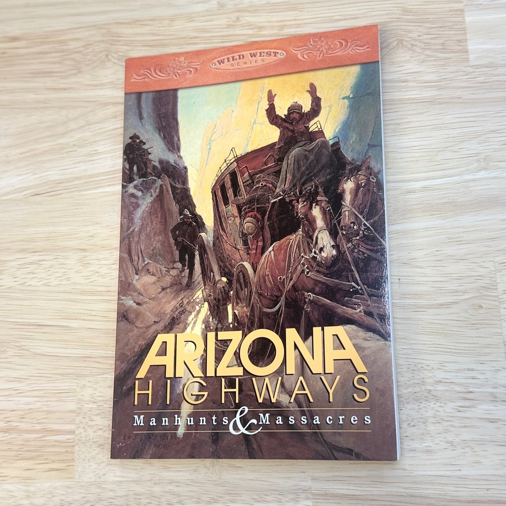 Arizona Highways Wild West Series 4 Book Set Marshall Trimble Signed Law of Gun - Picture 5 of 13